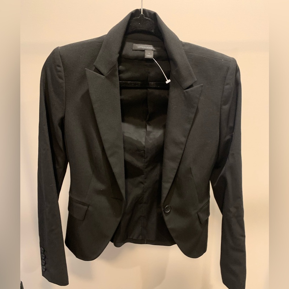 Black Fitted Blazer